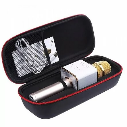 Портативный Караоке Микрофон MicGeek Q9 (USB, FM, AUX, Bluetooth)